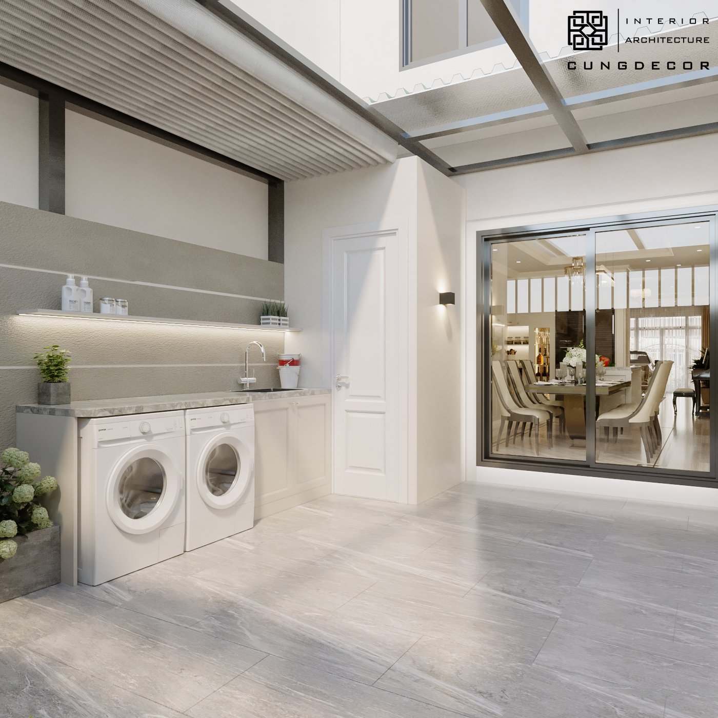 Nhà phố tân cổ điển